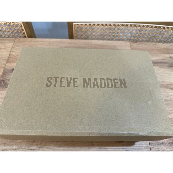 Steve Madden Viable Heels Cobalt Blue Rhinestones Bow Design Size 6.5 NIB Dressy - Picture 12 of 12